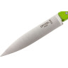 Нож столовый OPINEL №112, деревянная рукоять, блистер, нержавеющая сталь, зеленый 001915