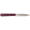 Нож столовый OPINEL №113, деревянная рукоять, блистер, нержавеющая сталь, сливовый 001919